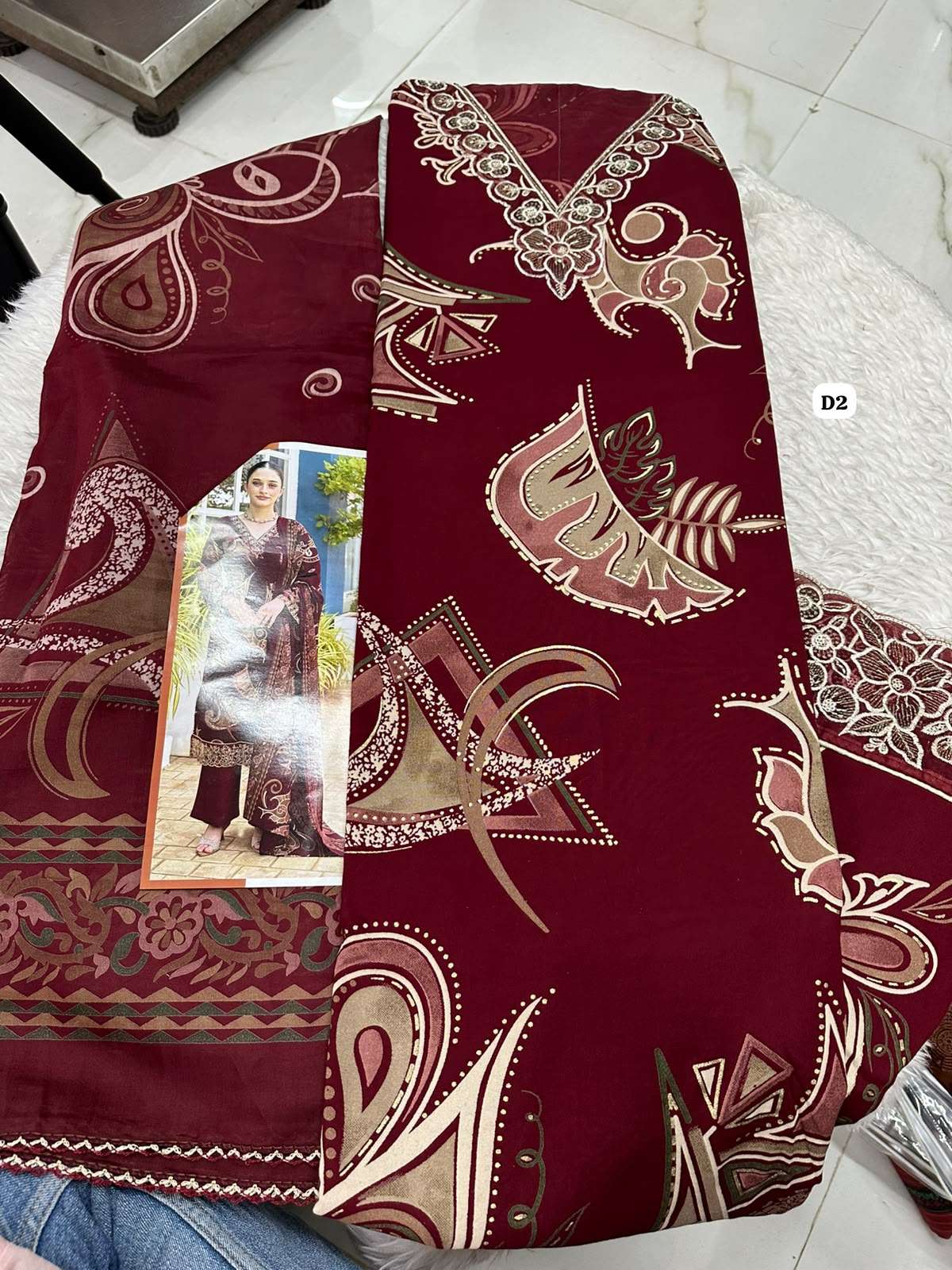 Falah Premium Cotton Colleciton Code - 50196 By Falah Designer Suits